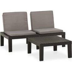 vidaXL 315853 Loungeset, 1 Bord inkl. 1 Soffor