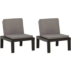 vidaXL 3059824 2-pack Havelænestol, Havestol