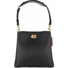 Coach Black Bucket Bags Coach Willow Bucket Bag - Brass/Black