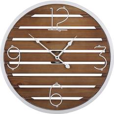 Handmade Clocks Beliani Arriaga Wall Clock 50cm