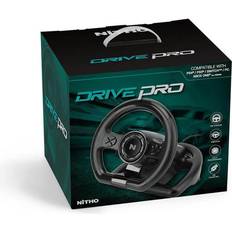 Drive Pro  Racing Wheel with Pedal (PS4/PS3/Switch/PC) - Black