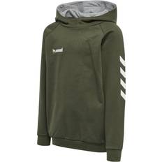 Children's Clothing Hummel Kid's Cotton Hoodie - Evergreen (203509-6140)