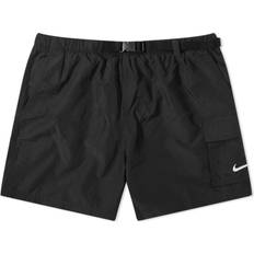 Nike Recycled Materials Swimwear Nike Belted Packable 5" Shorts - Black