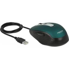 Gröna Standardmöss DeLock Optical Wiring Mouse