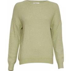 Moss Copenhagen Femme Mohair O Pullover - Reseda