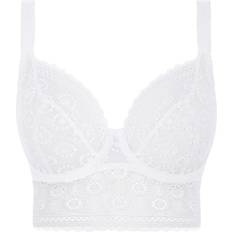 Freya Love Note Bralette - White