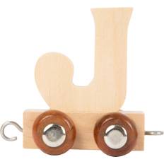 Métal Accessoires de train Small Foot Name Train Letter J