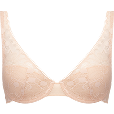 Chantelle Day to Night Plunge T-Shirt Bra - Golden Beige