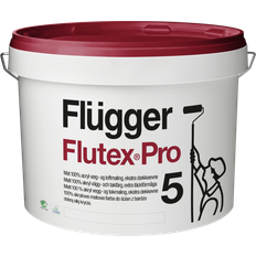 Flügger Målarfärg Flügger Flutex Pro 5 Väggfärg Vit 10L