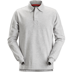Snickers Workwear AllroundWork Rugby Jersey - Light Grey Melled