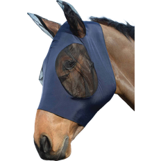 Weatherbeeta Stretch Bug Eye Saver With Ears Hunter/Noir vert Pony