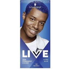 Men Semi-Permanent Hair Dyes Schwarzkopf Live Men Semi-Permanent Colour #095 Ultra Blue