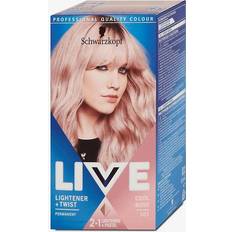 101 colour Schwarzkopf Live Lightener + Twist #101 Cool Rose