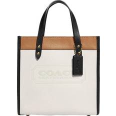 Coach Field Tote 22 - Brass/Chalk Multi