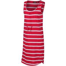 Regatta Kimberley Walsh Felixia Striped Sleeveless Dress - Virtual Pink