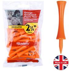 Orange Golf Accessories Masters Golf Graduated Tees 2 3/4 20-pack