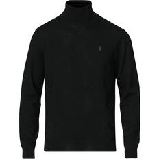 Polo Ralph Lauren Herre - Polotrøjer Sweatere Polo Ralph Lauren Merino Rollneck Jumper - Black