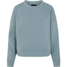 M - Vrouw Truien Pieces PCChilli Sweatshirt - Turquoise