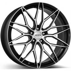 Dotz Suzuka dark Black Polished 8x18 5/120 ET35 CB72.6