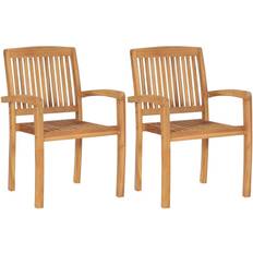 vidaXL 49387 2-pack Garden Dining Chair