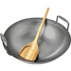 Carbon steel wok Big Green Egg -