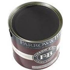 Farrow & Ball Estate No.256 Ceiling Paint, Wall Paint Pitch Black 2.5L