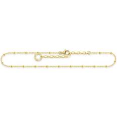 Damen - Vergoldet Fußkettchen Thomas Sabo Dots Chain Ankle - Gold