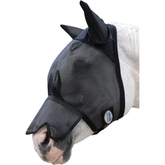 Weatherbeeta Deluxe Fly Mask With Nose Gris