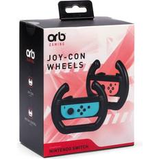 Orb Nintendo Switch Semi Joy-Con Racing Wheel - Black