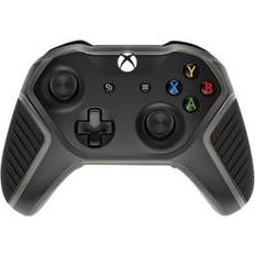 Xbox One Empuñaduras del controlador OtterBox Xbox One Antimicrobial Easy Grip Controller Cover - Dark Web Black/Silver Metallic