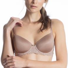 Calida Sensual Secrets Underwired T-shirt Bra - Almondine