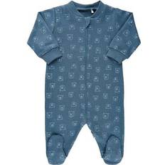 18-24M Schlafanzüge Fixoni Nightsuit with Zipper Foot - China Blue (422002-7337)