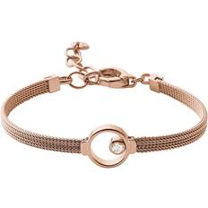 Skagen Armbånd Skagen Elin Crystal Circle Bracelet - Rose Gold/Transparent