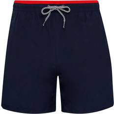 L - Polyamid Badebukser ASQUITH & FOX Swim Shorts - Navy/Red