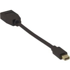 MicroConnect DisplayPort-DisplayPort Mini M-F 0.2m
