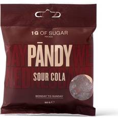 Sukkerfritt Matvarer Pandy Sour Cola Candy 50g