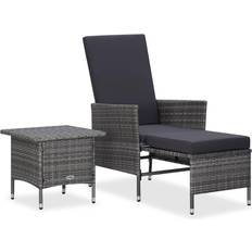 vidaXL 310233 Lounge-Set, 1 Bord inkl. 1 Stolar