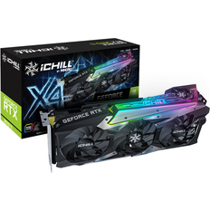 GeForce RTX 3070 Ti Cartes Graphiques Inno3D GeForce RTX 3070 Ti iCHILL X4 PCIe 4.0 x16 HDMI 3 x DisplayPort