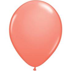 Qualatex Latex Ballons 11 Inch Round Plain Coral 100-Pack