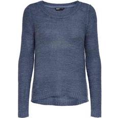 Polyamid Pullover Only Geena Xo Knitted Sweater - Vintage Indigo