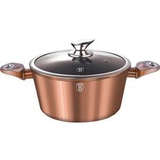 Berlinger Haus Metallic Line Rose Gold with lid 28 cm