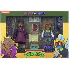 Ninja 3 in 2 NECA Teenage Mutant Ninja Turtles Splinter & Baxter