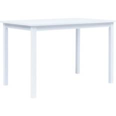 vidaXL Solid Rubber Wood Matbord 71x114cm