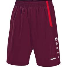 Children's Clothing JAKO Turin without Inner Slip Pants Kids - Dark Maroon/Sport Red