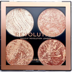 Palet Bronzers Revolution Beauty Makeup Cheek Kit Don't Hold Back