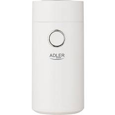 Molinillos de café Adler AD4446-WS Molinillo Café Eléctrico Especias Capacidad 75g Cuchillas Acero Inox. Tapa Hermética 150W Blanco