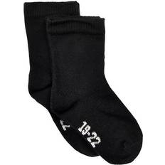 Ankel sokker Minymo Sock 2-pack - Black (5075-106)