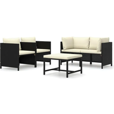 vidaXL 3059780 Loungesæt, 1 borde inkl. 4 sofaer