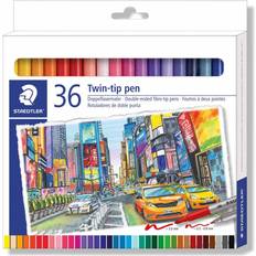 Twin marker 36 Staedtler Twin Tip Pen 36-pack