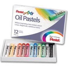 Pentel Kritor Pentel Oil Pastels Set of 12